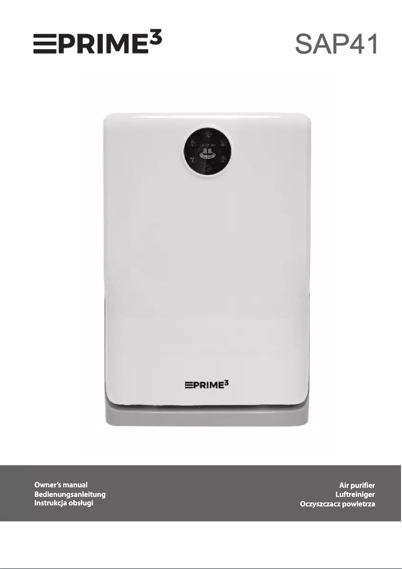 Página 1 del manual Manual de usuario PRIME3 SAP41