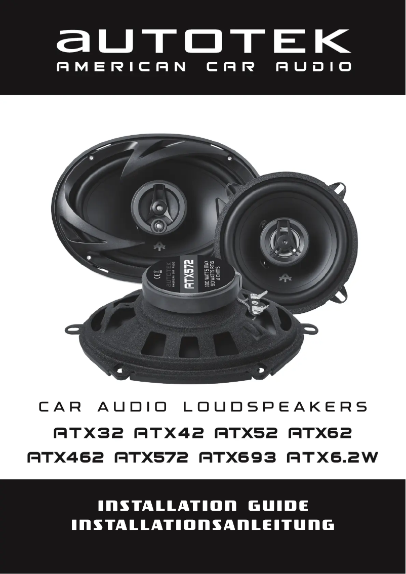 Page 1 of the manual User Manual Autotek ATX32