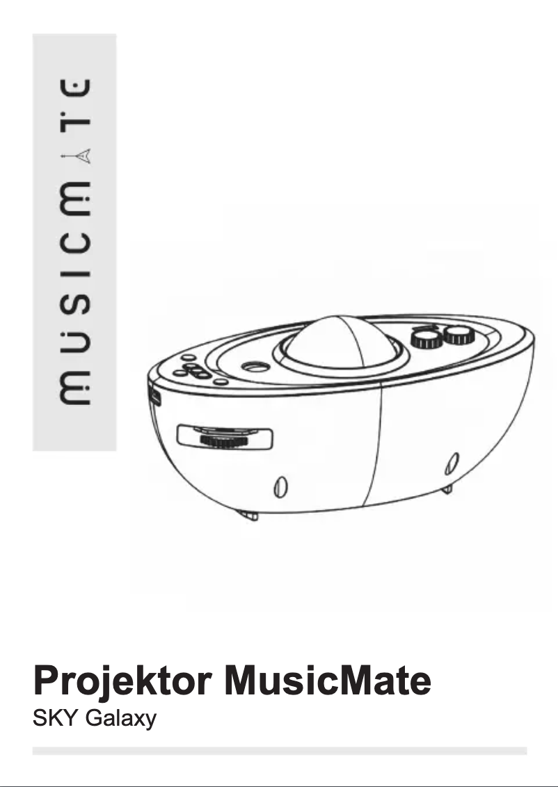 Image de la première page du manuel de l'appareil SKY Galaxy