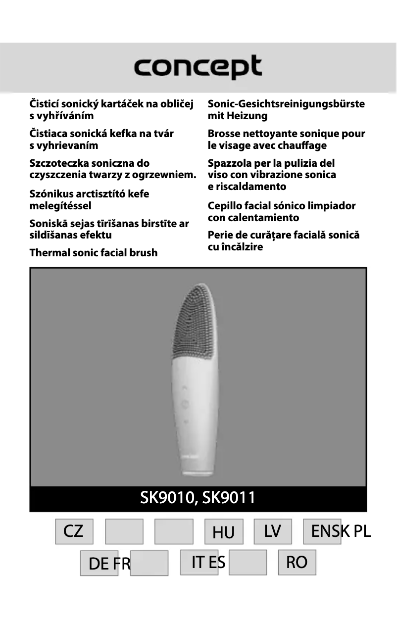 Page 1 de la notice Manuel utilisateur Concept Sonivibe SK9010