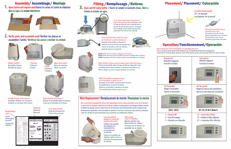Image de la première page du manuel de l'appareil MA0800