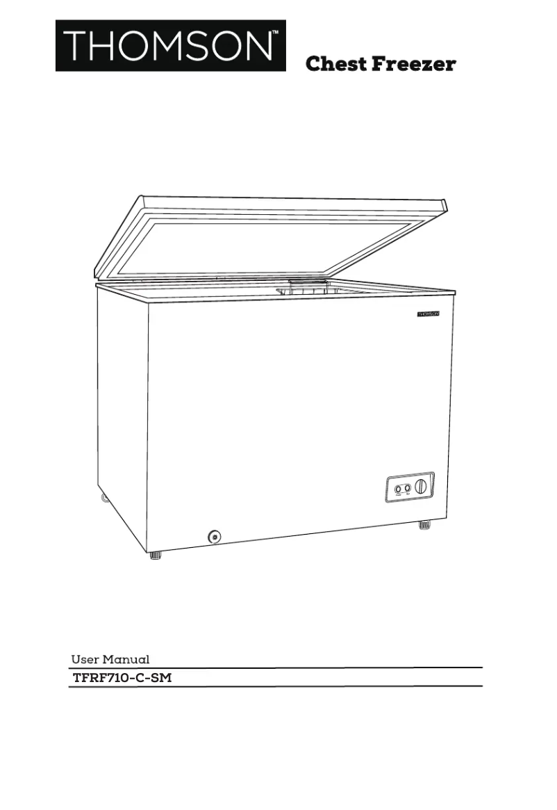 Page n°1 - Manuel utilisateur Thomson TFRF710-C-SM