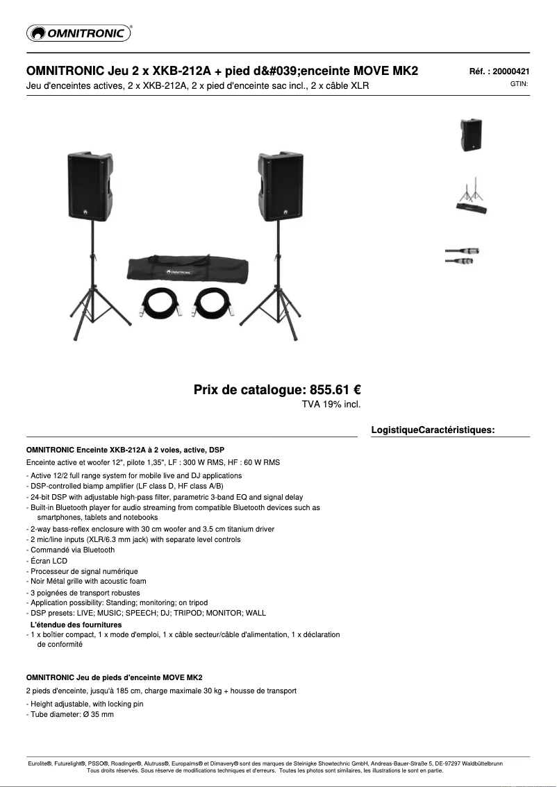 Image de la première page du manuel de l'appareil XKB-212A