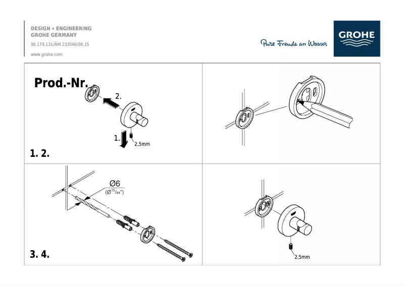 Imagen de la primera página del manual del dispositivo Essentials