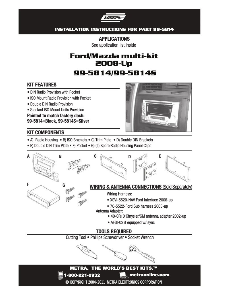 Image de la première page du manuel de l'appareil 99-5814