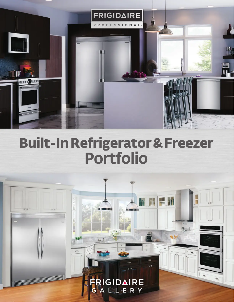 Page 1 de la notice Instructions / montage Frigidaire TRIMKITEZ1