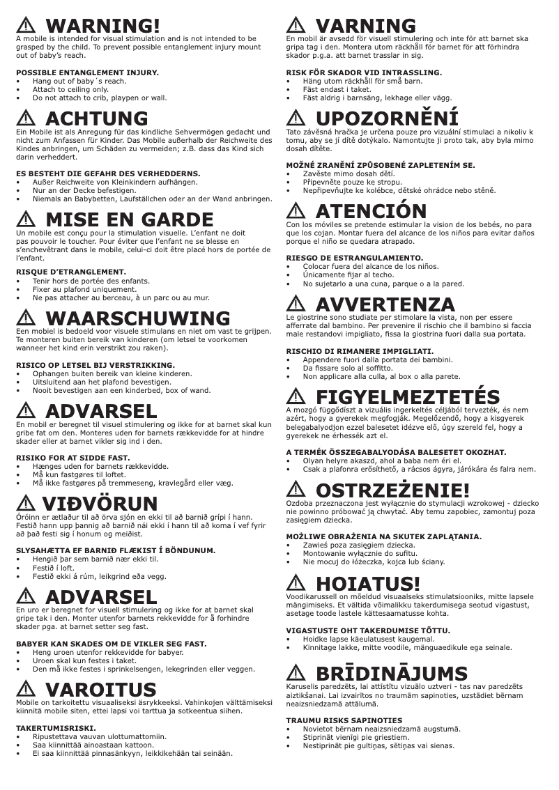 Image de la première page du manuel de l'appareil KLAPPA