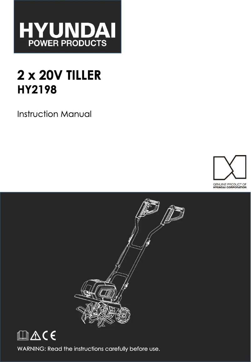 Page 1 de la notice Manuel utilisateur Hyundai HY2198