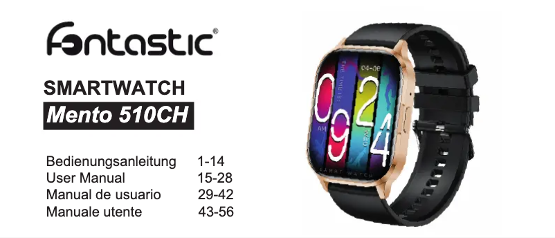 Page 1 de la notice Manuel utilisateur FontaFit Lema 610CH