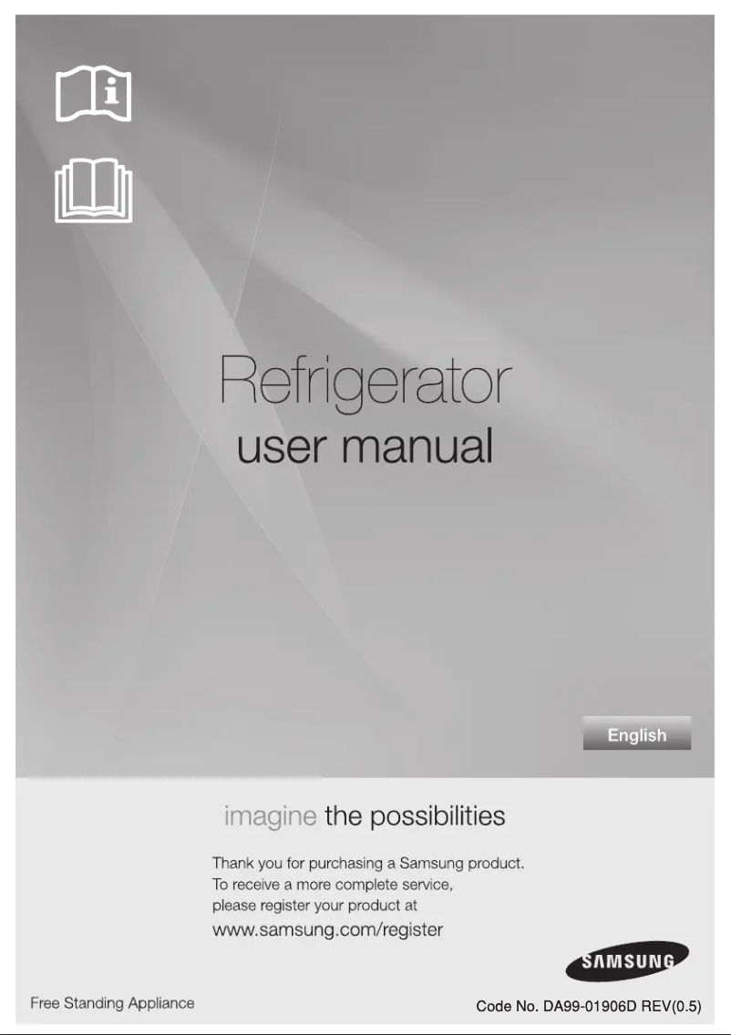 Page 1 de la notice Manuel utilisateur Samsung RT-54 EBMT
