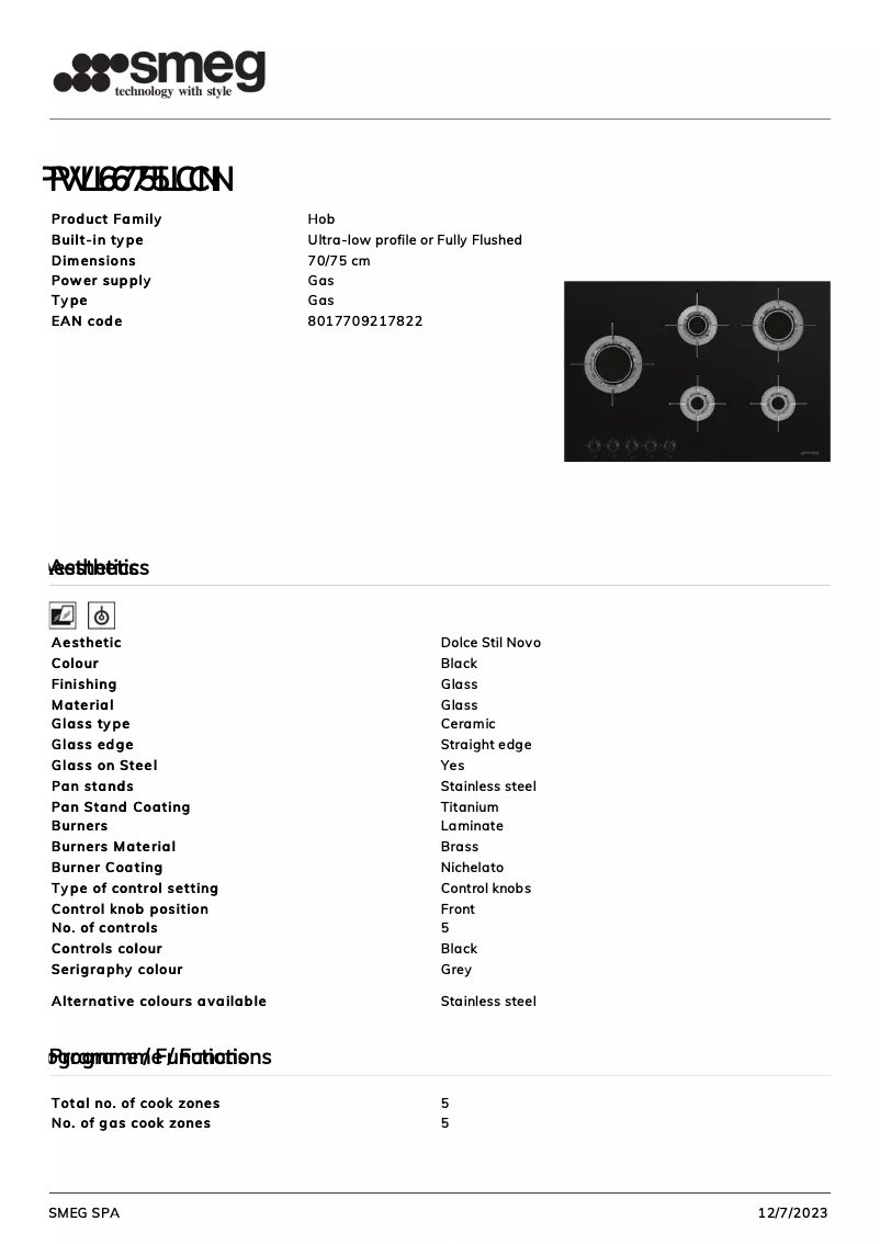 Image de la première page du manuel de l'appareil PVL675LCN