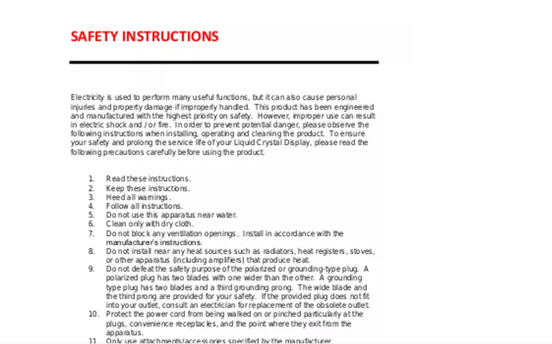 Page n°1 - Manuel utilisateur Sceptre C275W-1920R