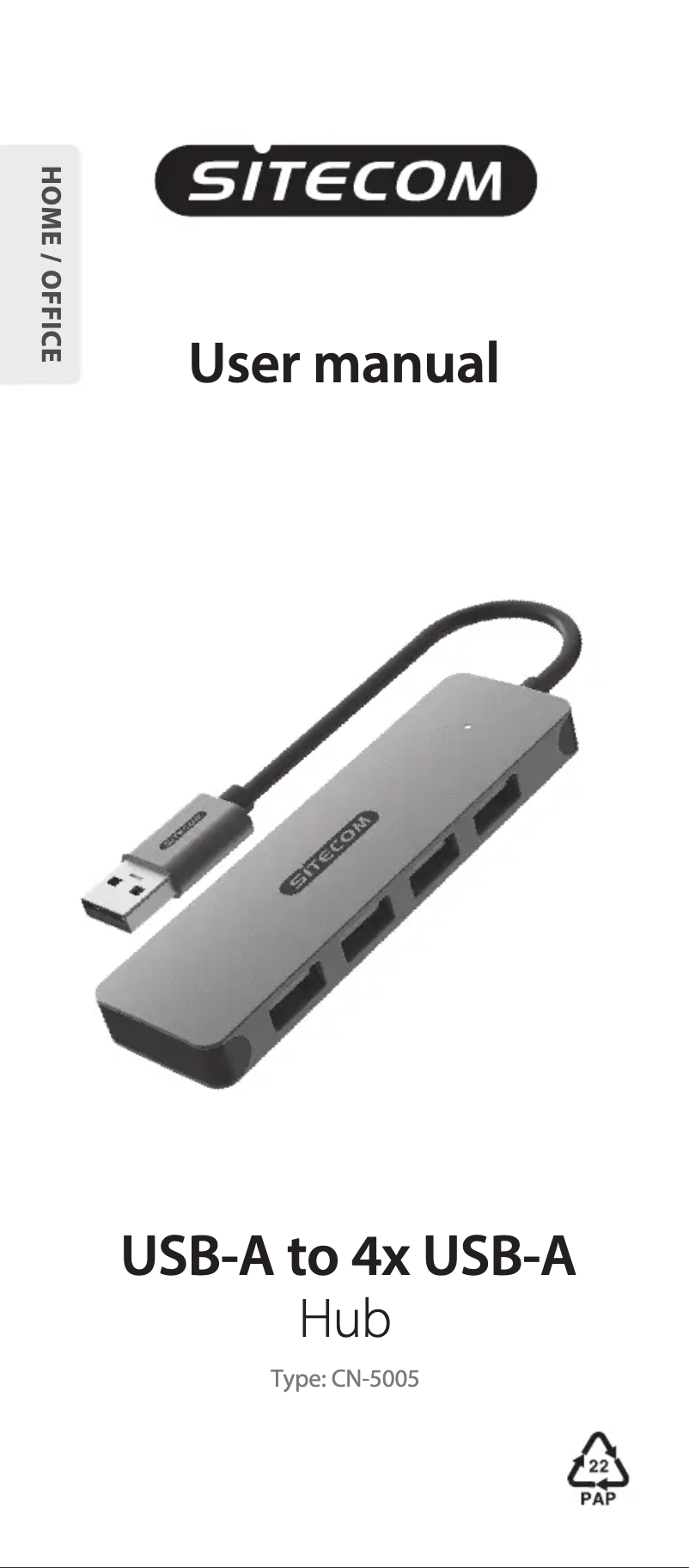 Image de la première page du manuel de l'appareil CN-5005