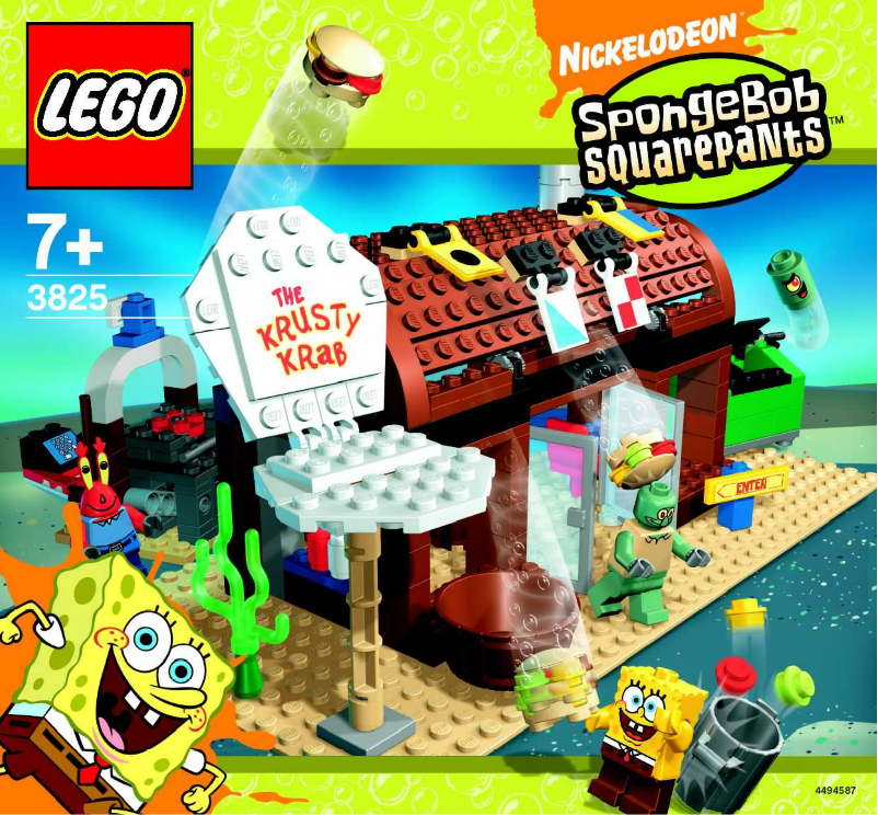 Page 1 de la notice Manuel utilisateur Lego The Krusty Krab