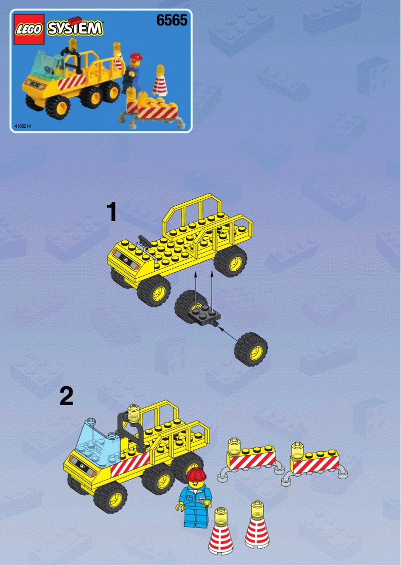 Page 1 de la notice Manuel utilisateur Lego CONTRACTOR