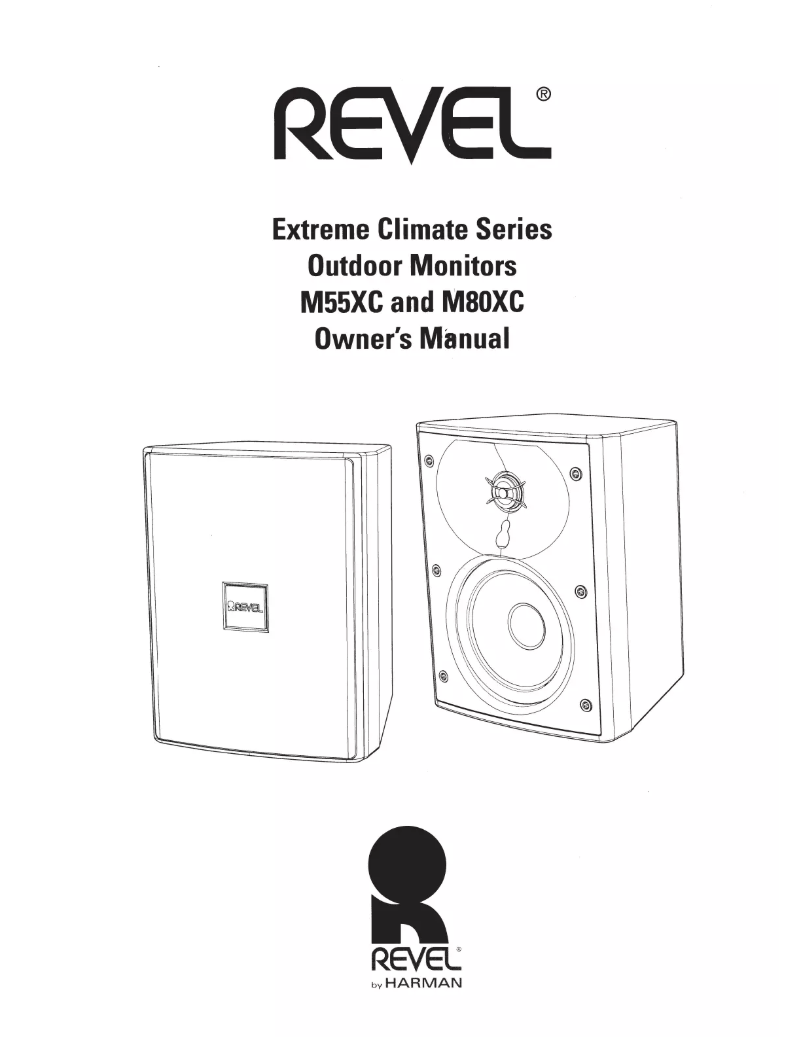 Page n°1 - Manuel utilisateur Revel Extreme Climate M80XC