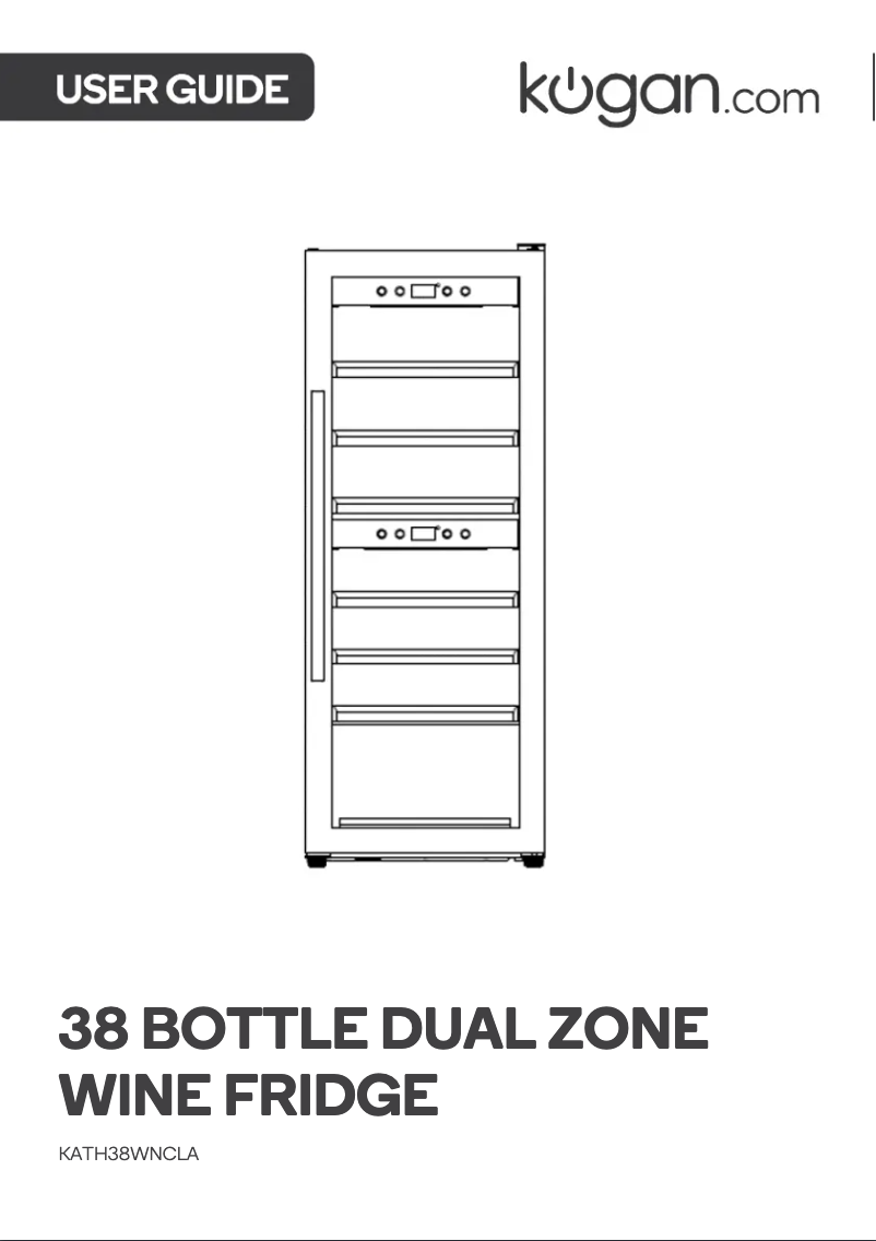 Page n°1 - Manuel utilisateur Kogan KATH38WNCLA