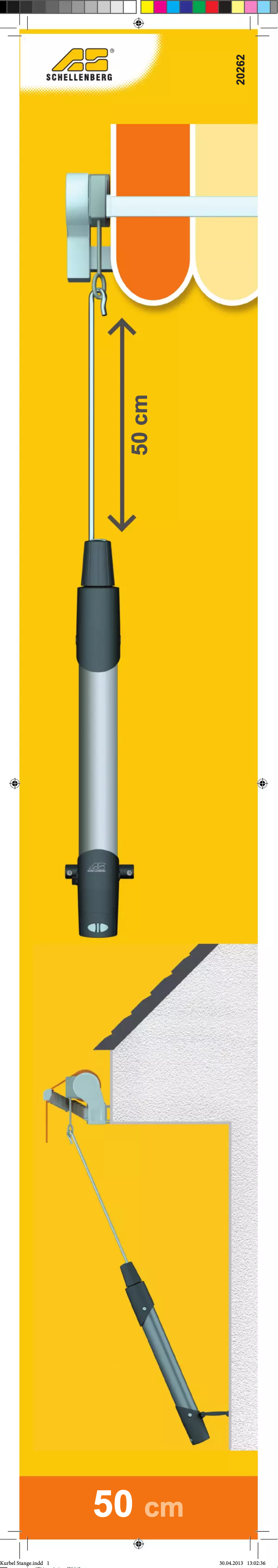 Page 1 de la notice Manuel utilisateur Schellenberg 20262