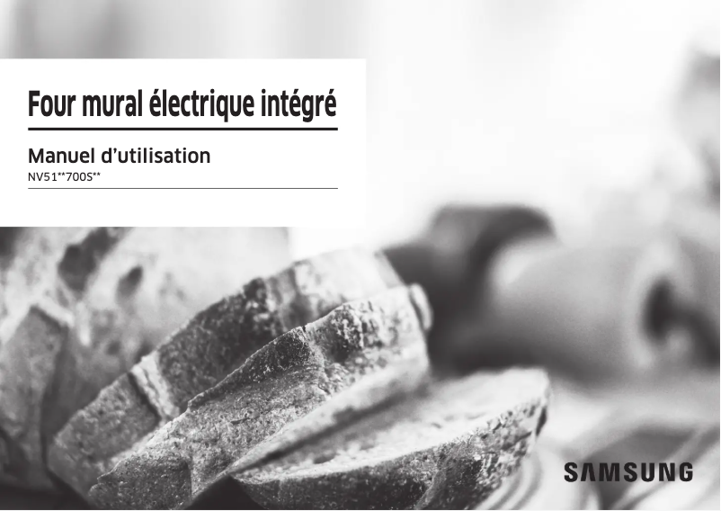 Page n°1 - Manuel utilisateur Samsung NV51CG700SMT