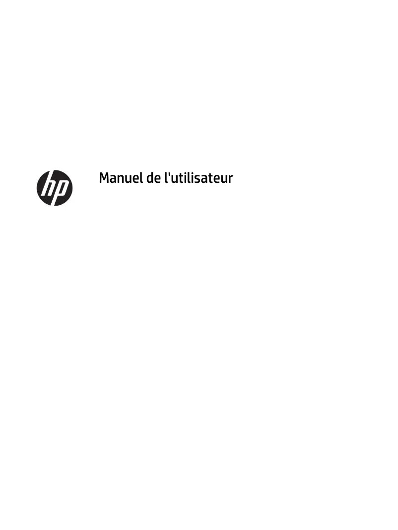 Page n°1 - Manuel utilisateur HP EliteDisplay E243m