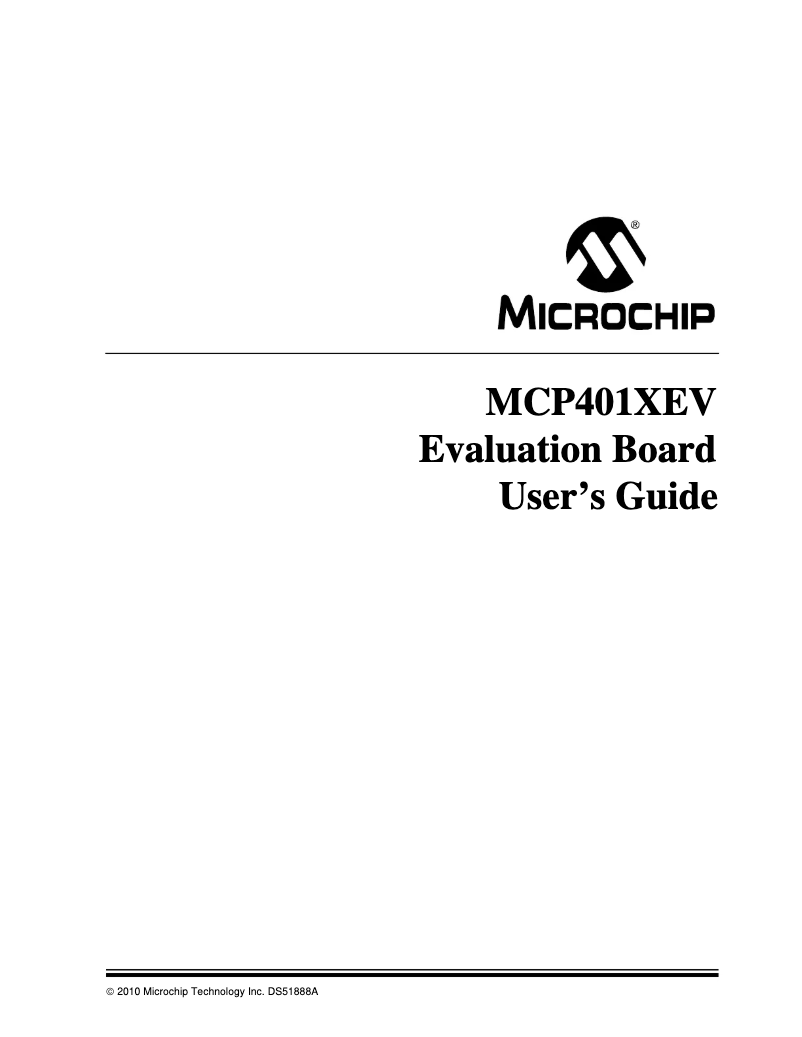 Página 1 del manual Manual de usuario Microchip mcp4017