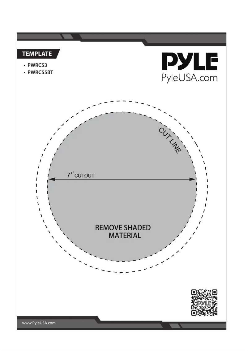 Image de la première page du manuel de l'appareil PWRC53