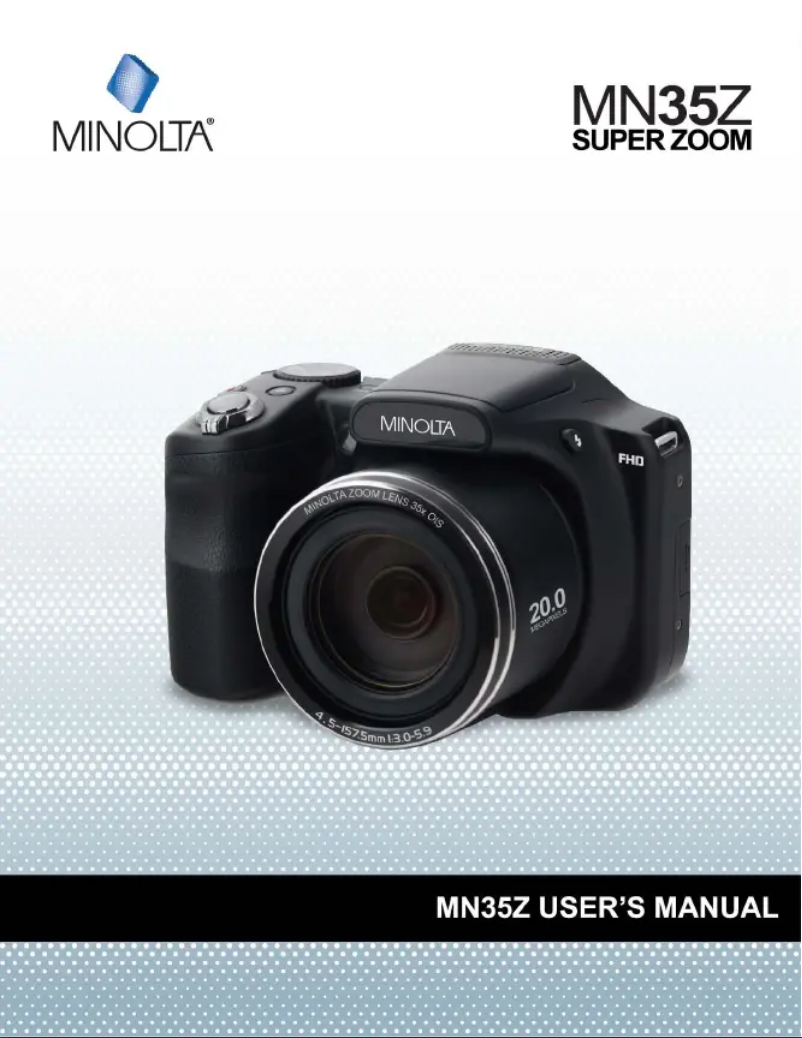 Image de la première page du manuel de l'appareil MN35Z