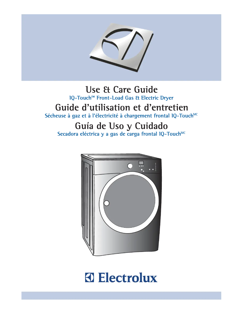 Page n°1 - Manuel utilisateur Electrolux EIMED60JIW