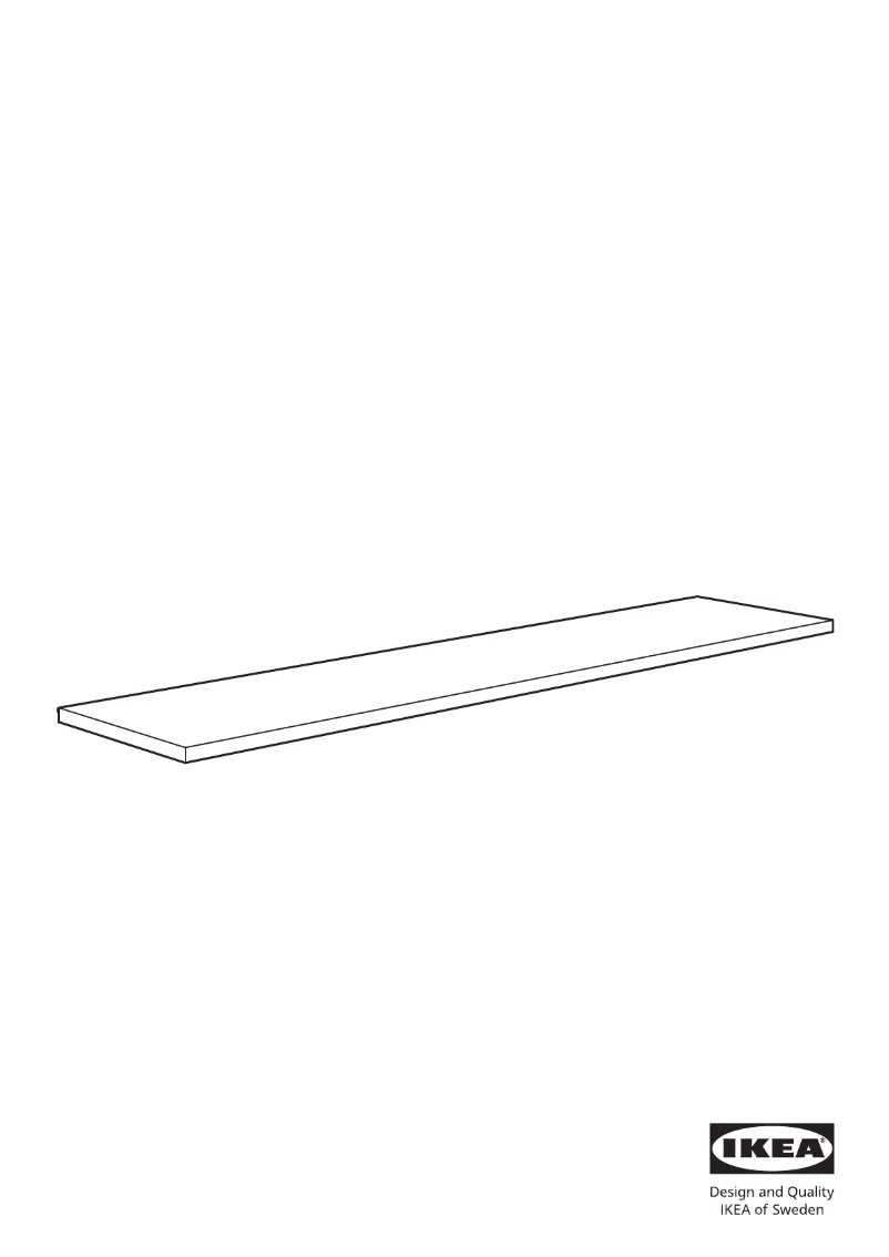 Page 1 de la notice Instructions / montage Ikea PINNARP