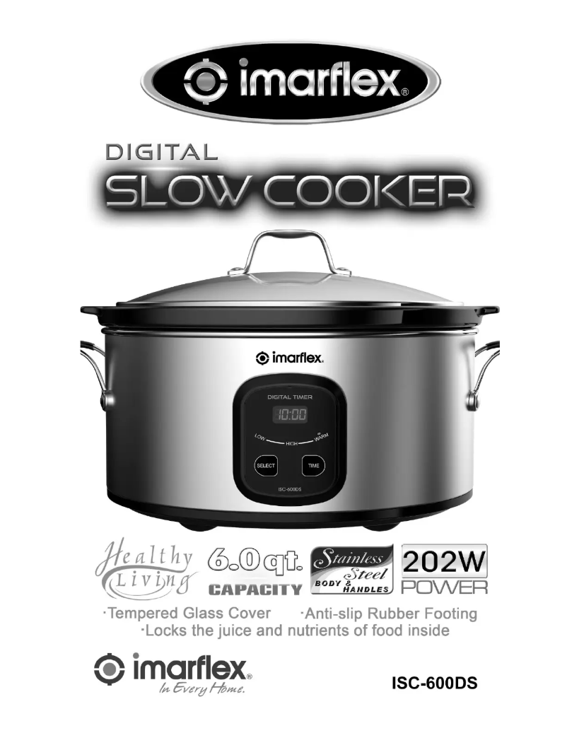 Image de la première page du manuel de l'appareil ISC-600DS