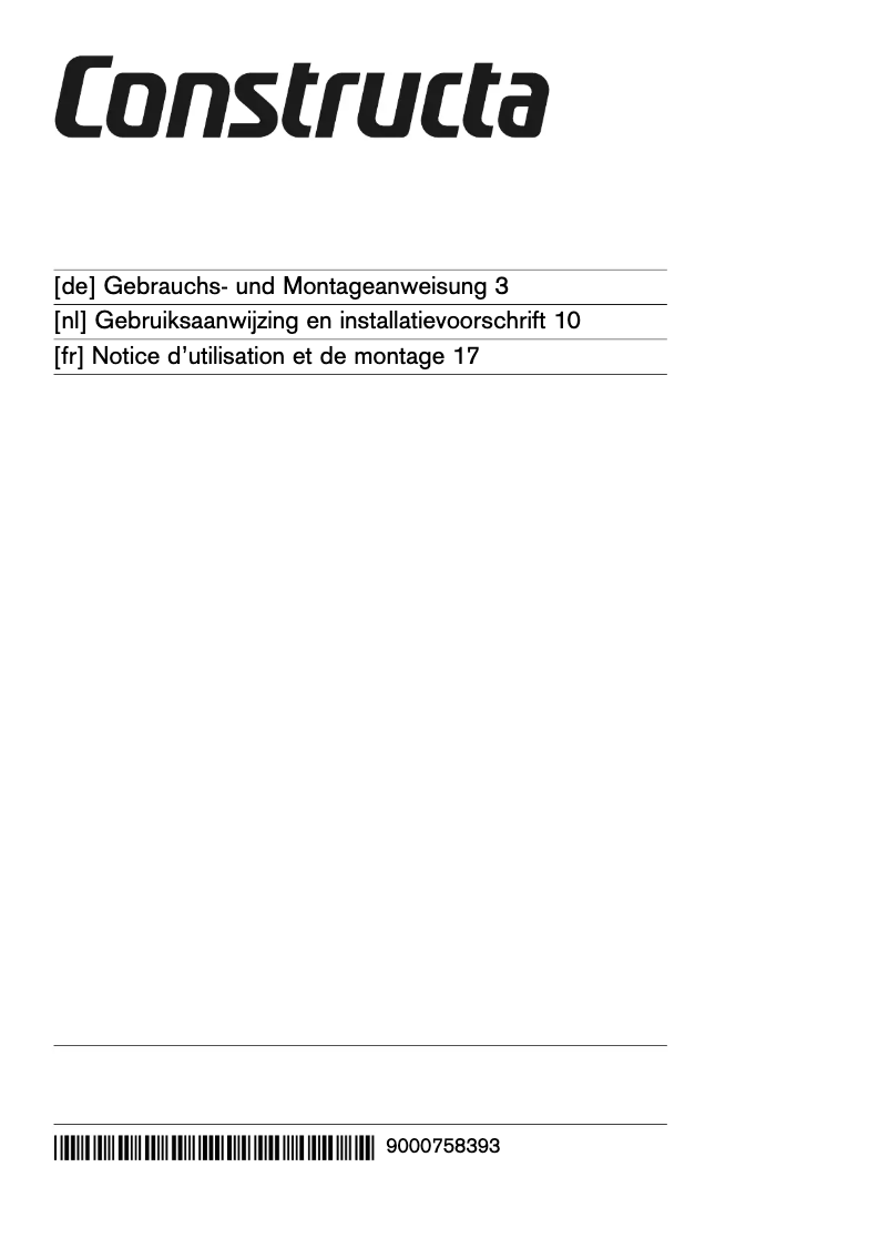 Image de la première page du manuel de l'appareil CD50530