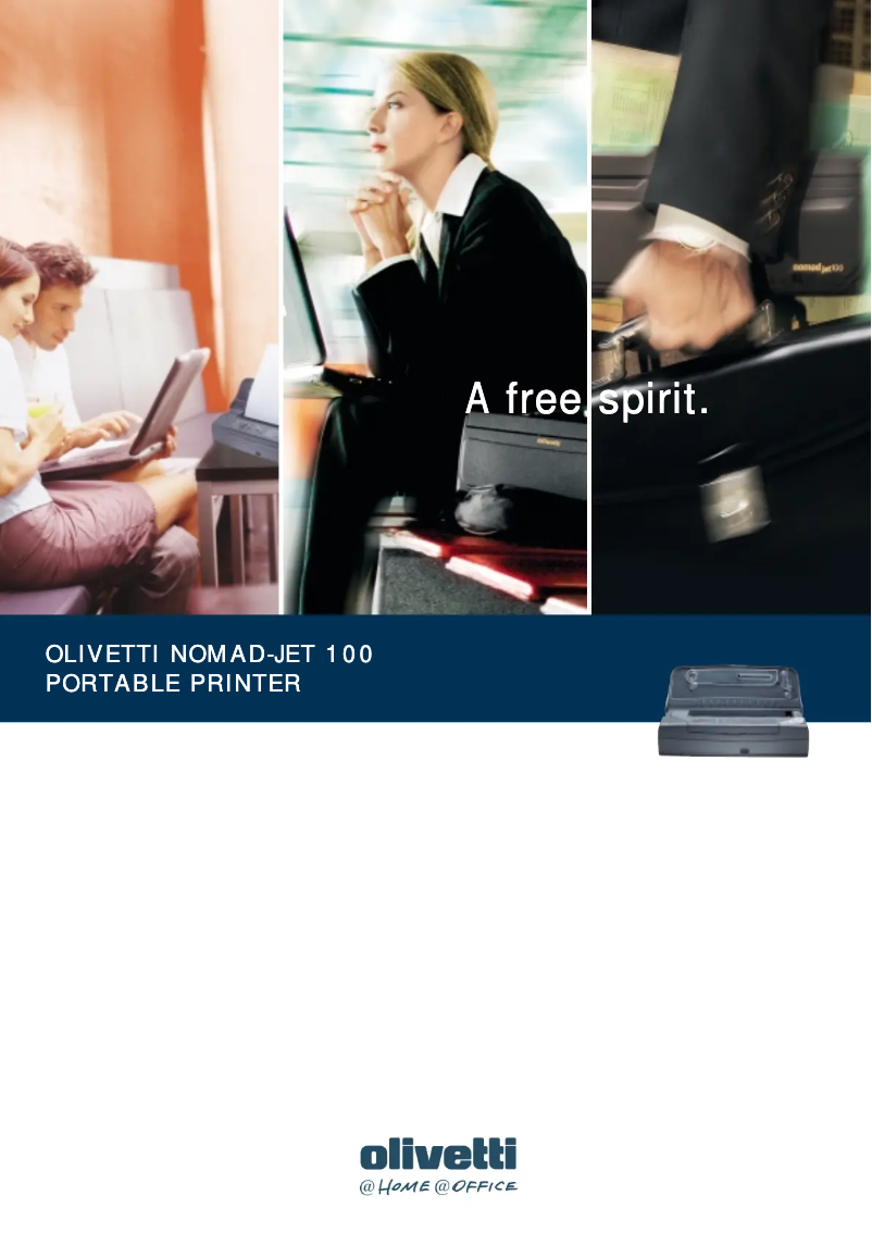 Page 1 de la notice Manuel utilisateur Olivetti Nomad-Jet 100
