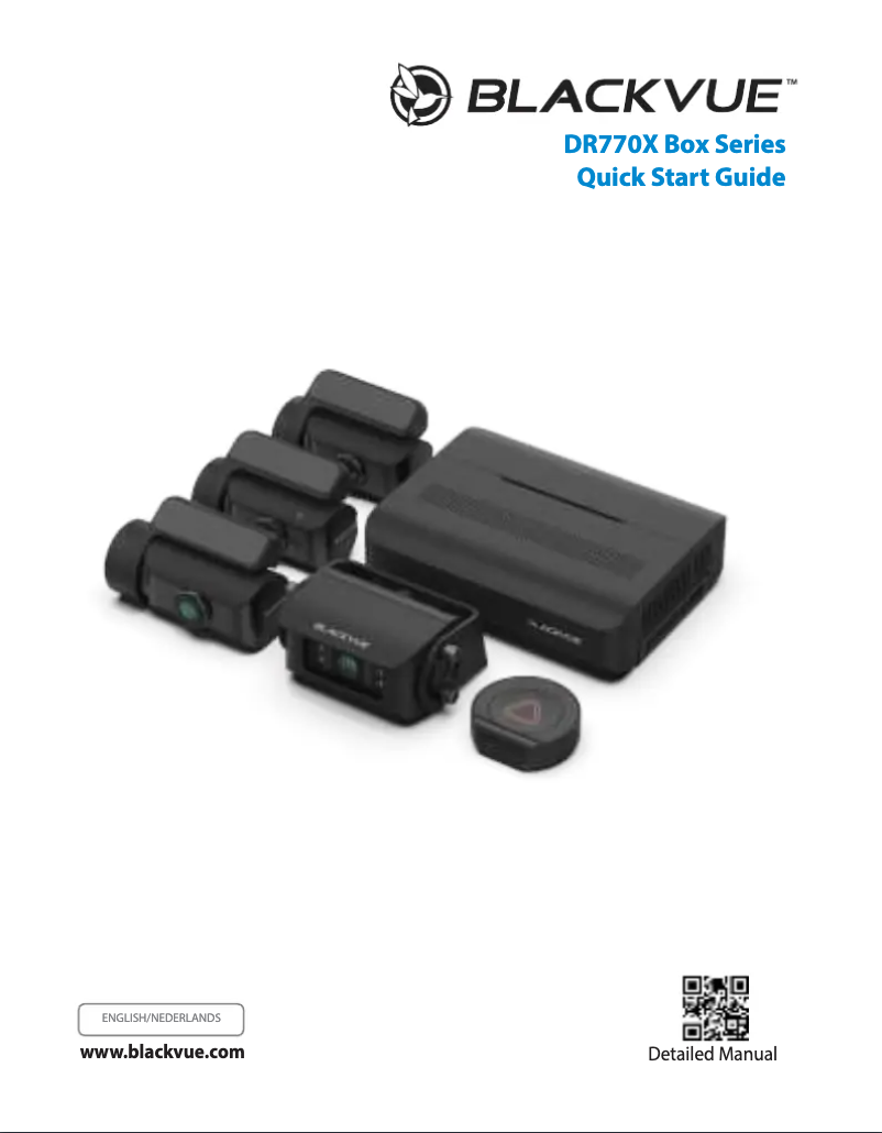 Page 1 de la notice Manuel utilisateur BlackVue DR770-Box