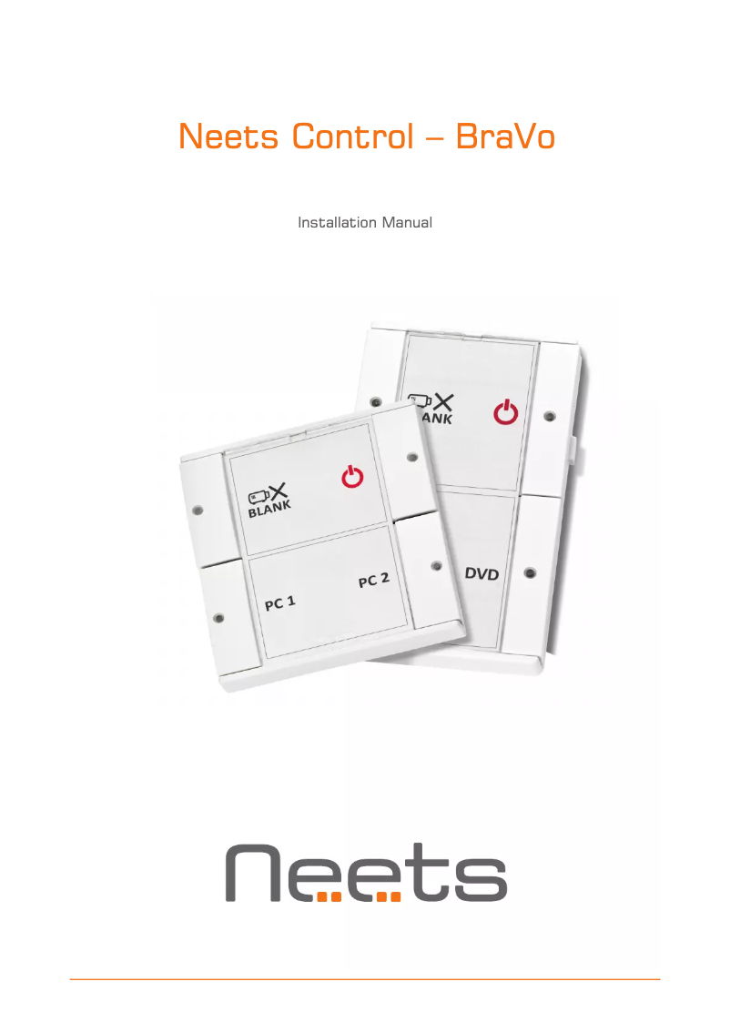 Image de la première page du manuel de l'appareil Bravo