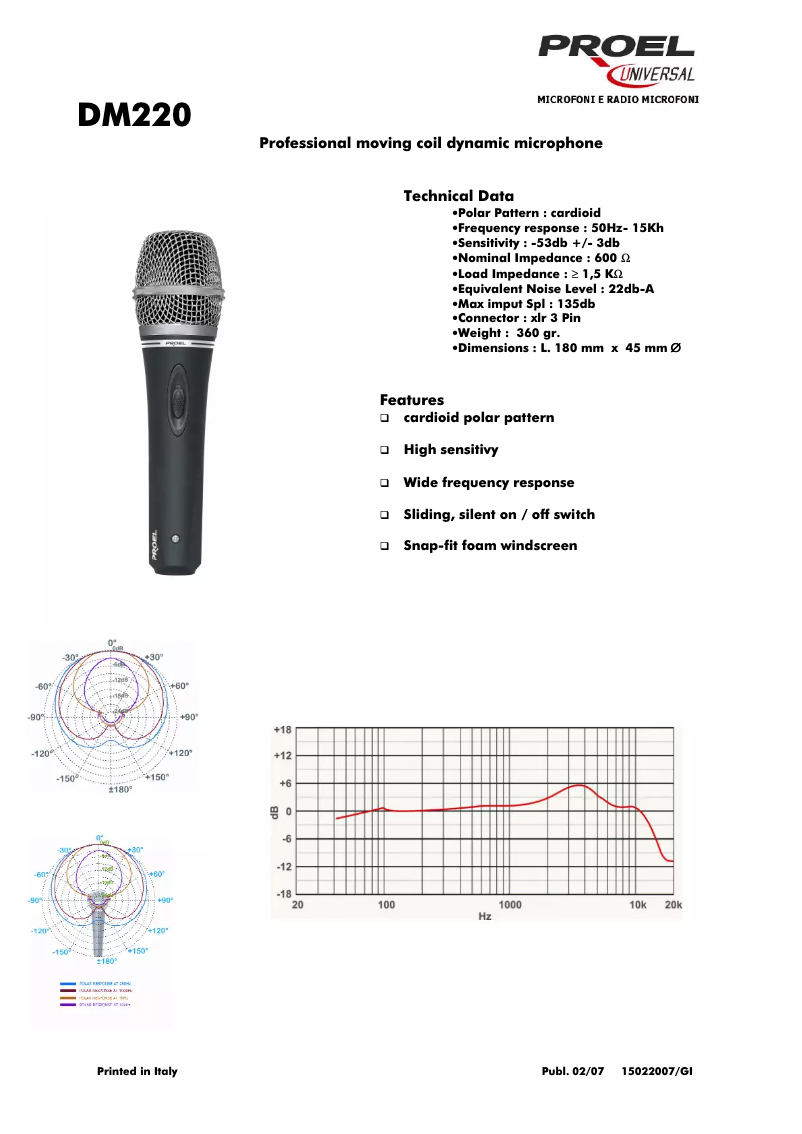 Image de la première page du manuel de l'appareil DM226
