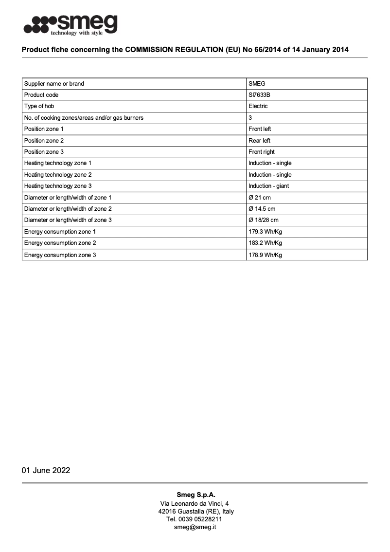 Image de la première page du manuel de l'appareil SI7633B