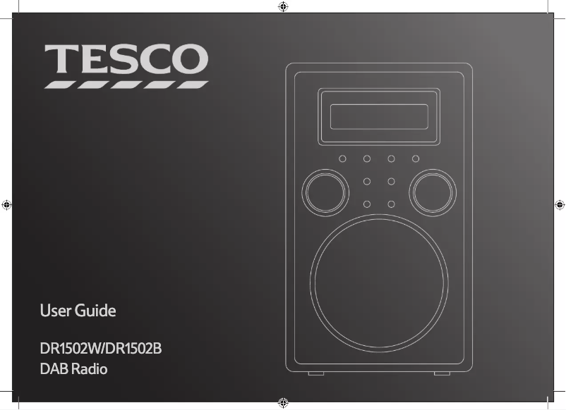 Image de la première page du manuel de l'appareil DR1502B