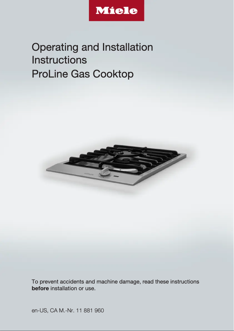 Image de la première page du manuel de l'appareil CS 1012-2 G