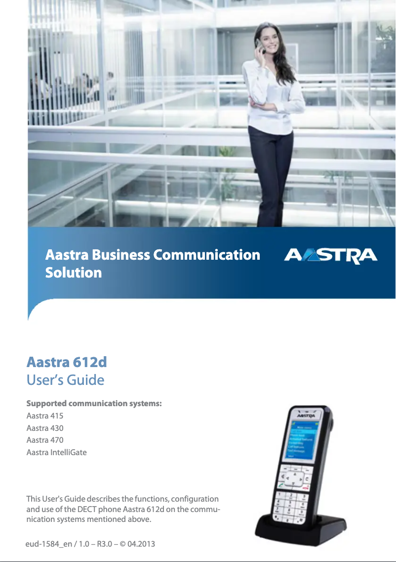 Imagen de la primera página del manual del dispositivo 612d