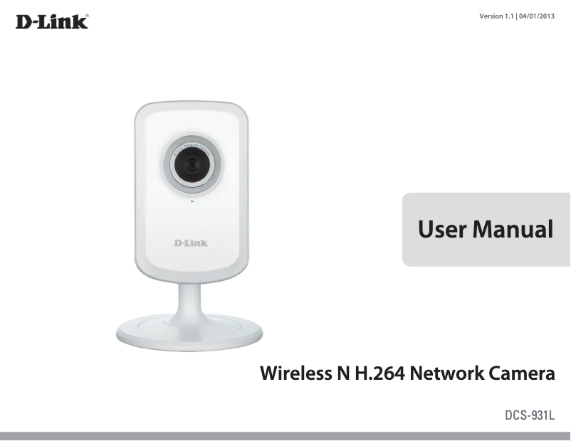 Page n°1 - Manuel utilisateur D-Link DCS-931L