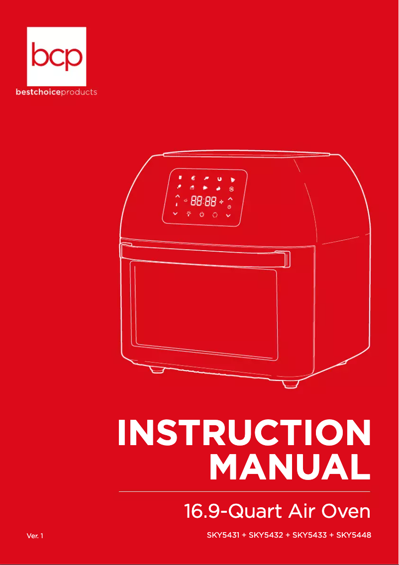 Page 1 de la notice Manuel utilisateur Best Choice Products SKY5432