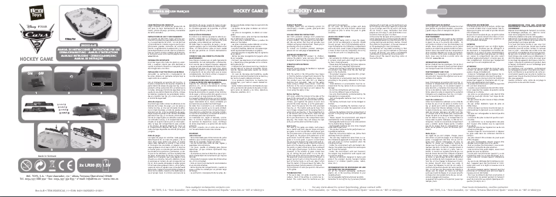 Page 1 de la notice Manuel utilisateur IMC Toys 250253