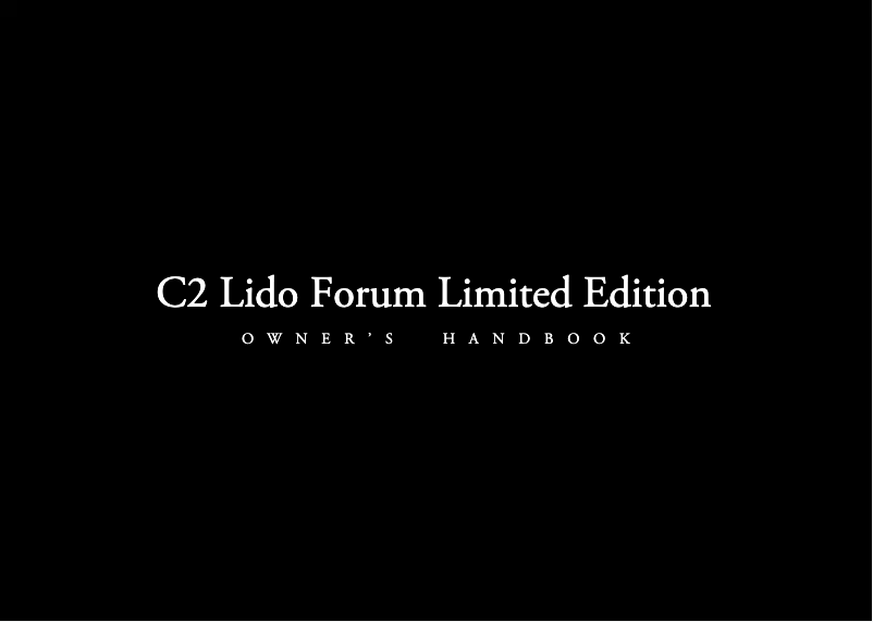 Page 1 de la notice Manuel utilisateur Christopher Ward C2 Forum