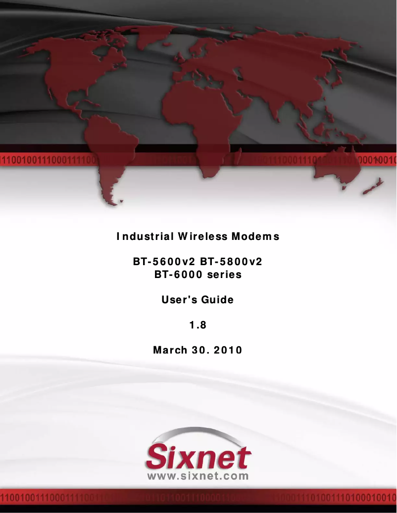 Image de la première page du manuel de l'appareil IndustrialPro BT-6601