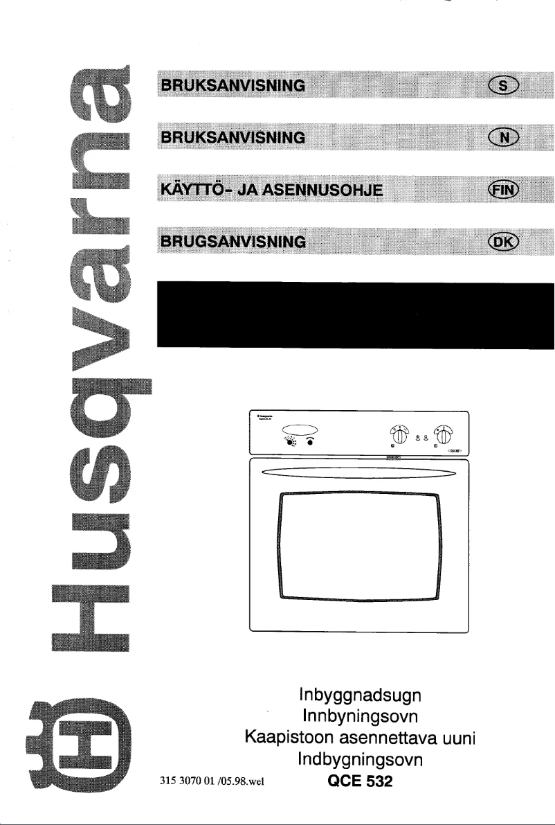 Image de la première page du manuel de l'appareil QCE532W