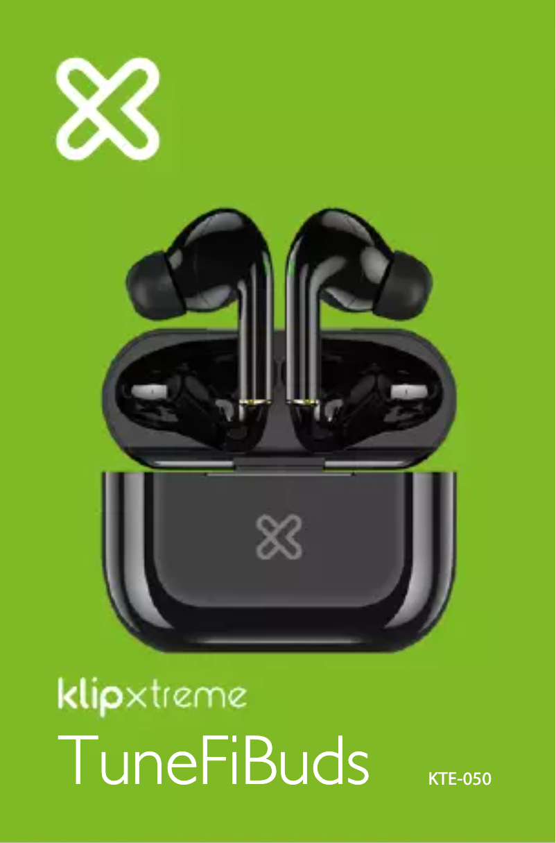 Page n°1 - Manuel utilisateur Klip Xtreme TuneFiBuds KTE-050