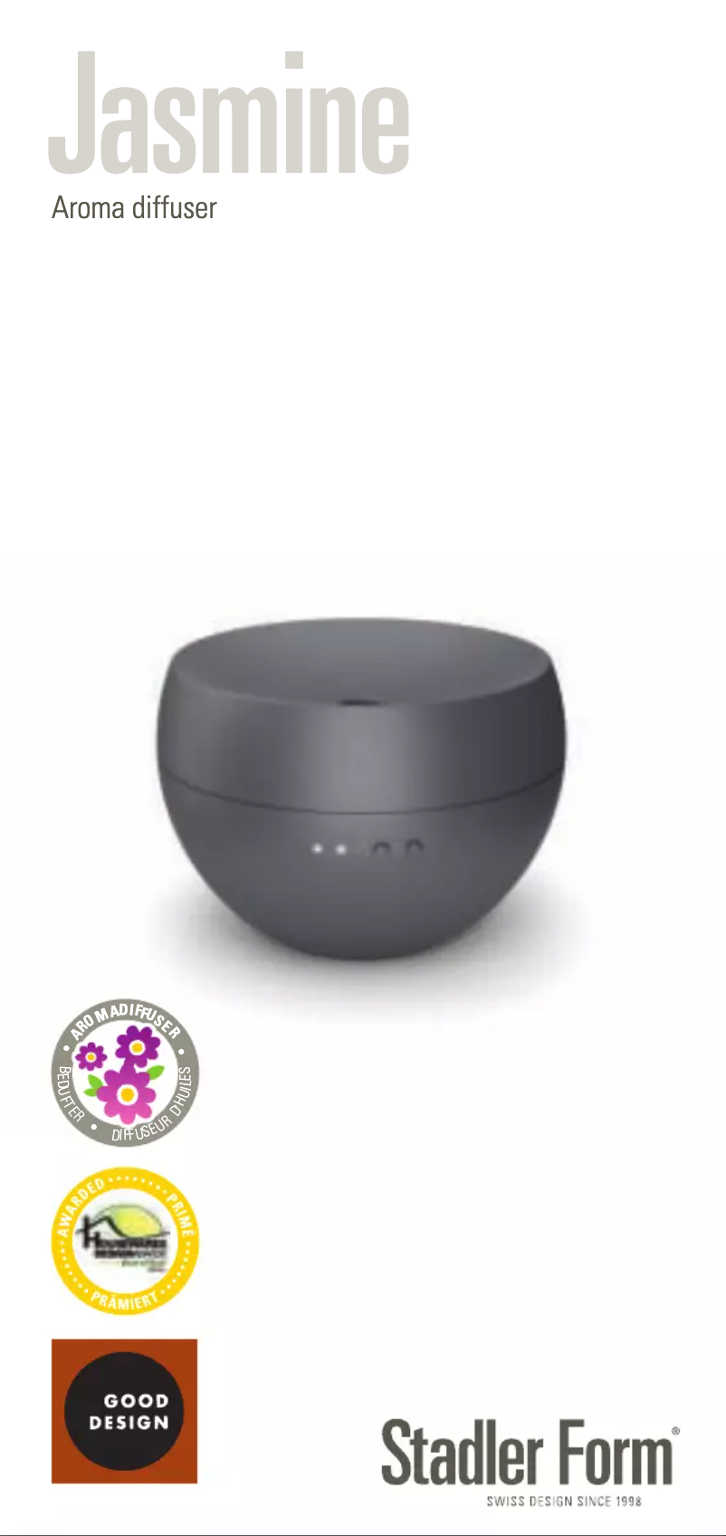 Page 1 de la notice Manuel utilisateur Stadler Form Jasmine