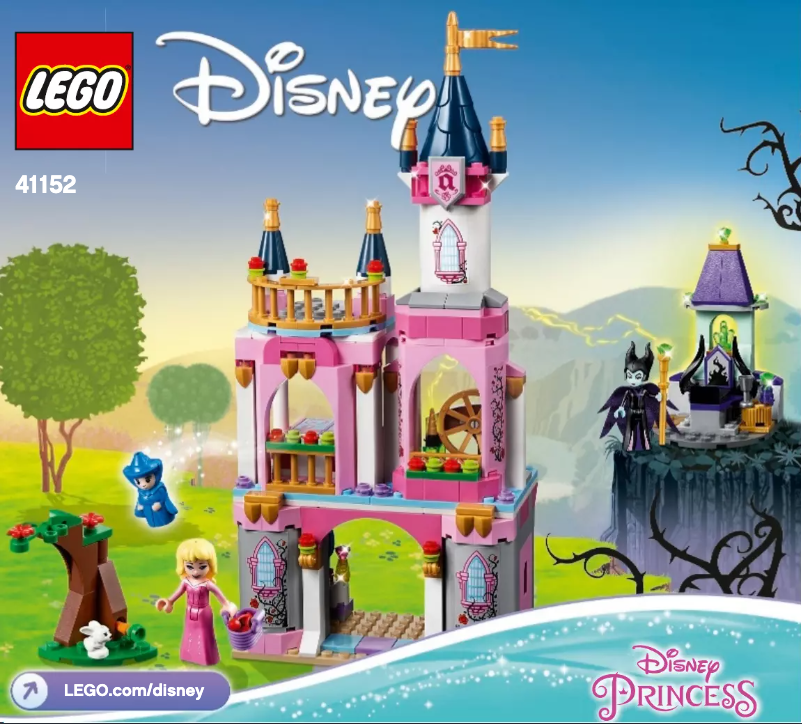 Page 1 de la notice Manuel utilisateur Lego Disney 41152
