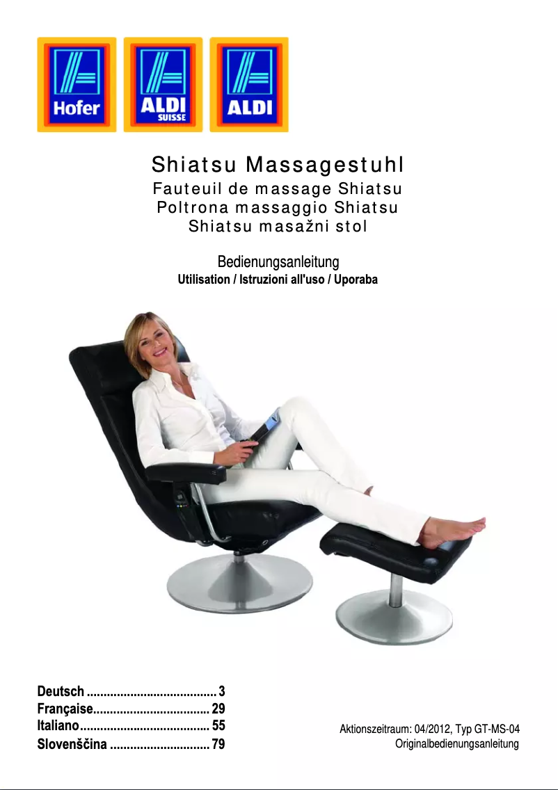 Page 1 de la notice Manuel utilisateur Living Style GT-MS-04