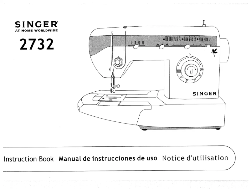 Página 1 del manual Manual de usuario Singer 2732
